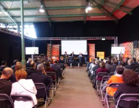 Conférence en atelier à la halle martenot